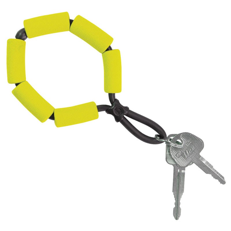 Chums Floating Boat Keychain Keyring Yellow