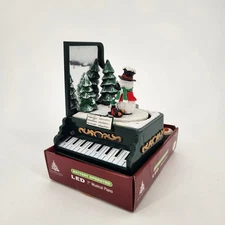 Enchanted Forest Snowman Musical Piano (Plays 3 Christmas Songs)