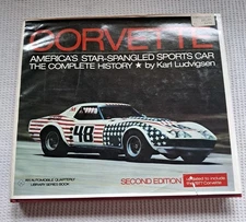 Corvette America's Star Spangled Sports Car The Complete History Karl Ludvigsen