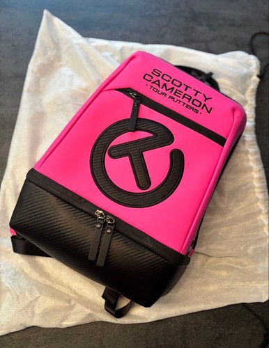 SCOTTY CAMERON 2024 CIRCLE T Pink GINGER WASABI VESSEL BACK PACK JAPAN ONLY 1/40