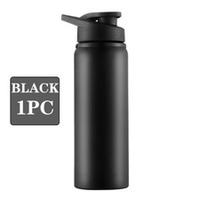 Triple Insulated Stainless Steel Water Bottle with Straw Flip Top Lid 600ml
