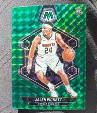 2023-24 Panini Mosaic - Green #237 Jalen Pickett