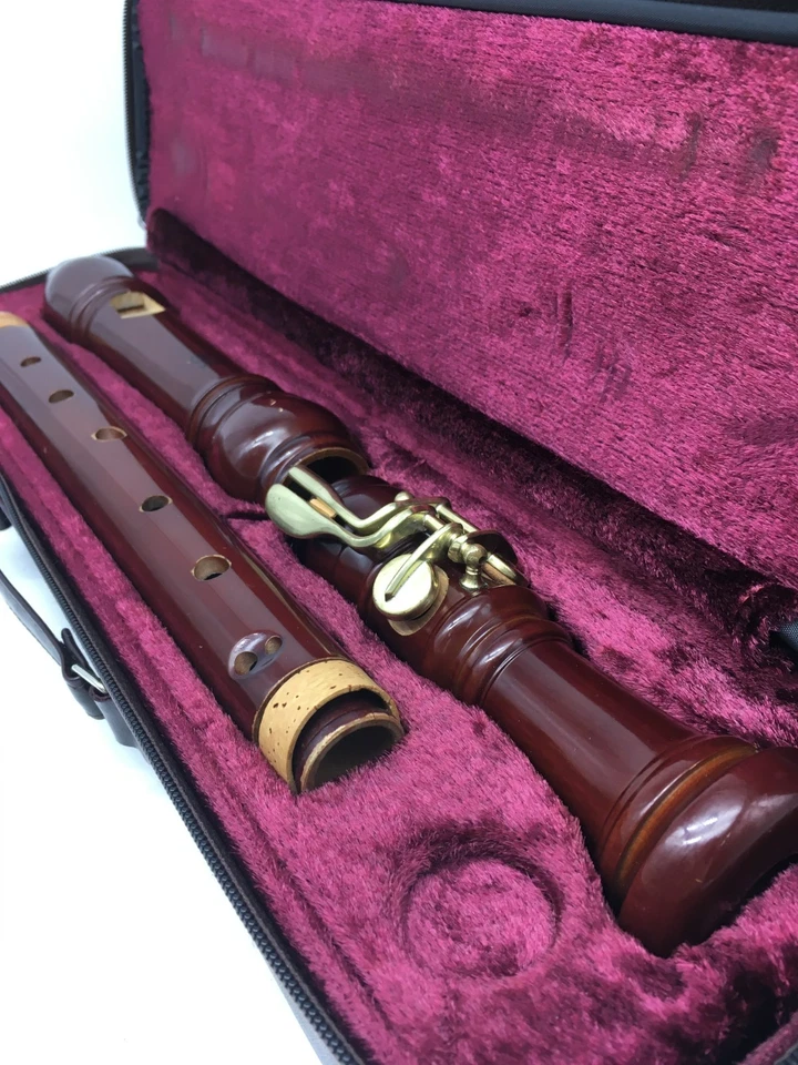YAMAHA recorder tenor BAROQUE Concert Music Instruments with case From Japan - Image 3 of 4
