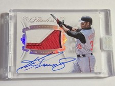 2018 Panini Flawless Ken Griffey Jr. Player Worn Dual Color Patch Auto! /5