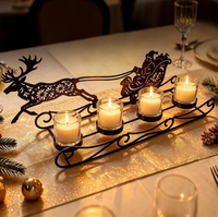 Weihnachtsdeko Tisch, Adventskranz Modern, Adventskranz KüNstlich Metall