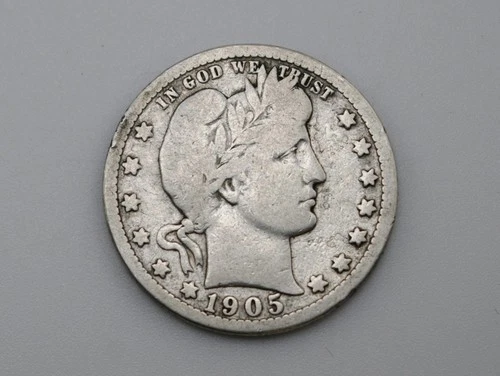 1905-S Barber Quarter   #EB26083