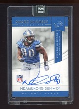 Ndamukong Suh Original Panini Honors Award Winners AUTO