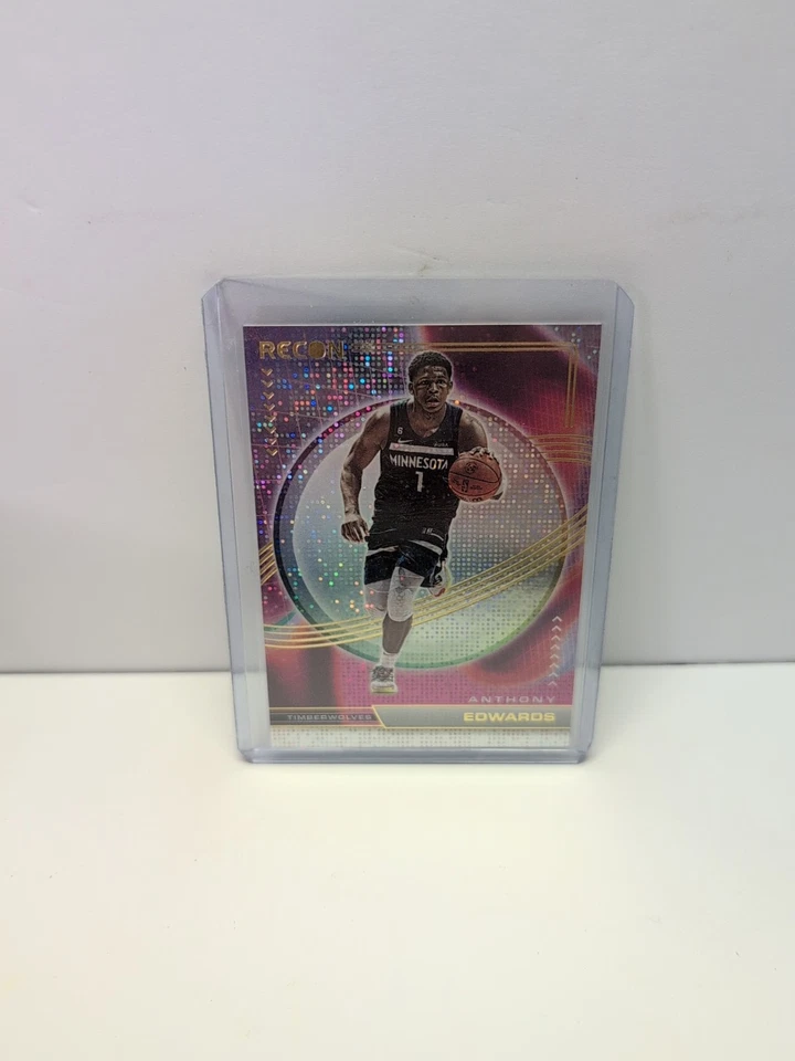 2022-2023 Panini Recon Anthony Edwards Holo Dots Case Hit! Timberwolves RARE - Image 2 of 4