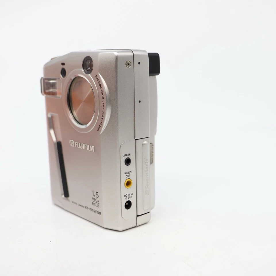 Fujifilm MX-1700 Zoom 1.5MP Vintage Digital Camera Untested + Battery Case Card, photo 2 of 5