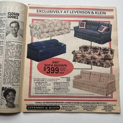 Sun Magazine The Baltimore Sun June 14, 1987 Vintage Magazine - 画像6/17