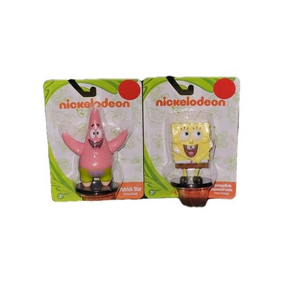 SpongeBob SquarePants & Patrick Star Toy Set Mini Figurines/Figures NEW