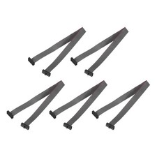 5 Pcs Flat Ribbon Cable, 1.27mm Pitch 9mm Width 20cm Long 14 Pin FC to FC