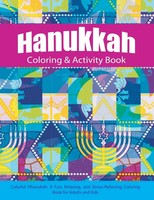 Hanukkah Coloring & Activity Book Adult Coloring Books Taschenbuch Englisch 2015