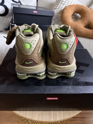 Nike Supreme x Shox Ride 2 Neutral Olive Men's Sz 11 DN1615 200 | eBay