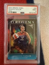 2024 Panini Origins WNBA Celeste Taylor Teal /49 PSA MT 9 Rookie Card
