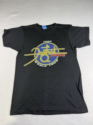 RARE Original 1980 Foghat Vintage Concert US Tour Tee Shirt FREE SHIPPING !