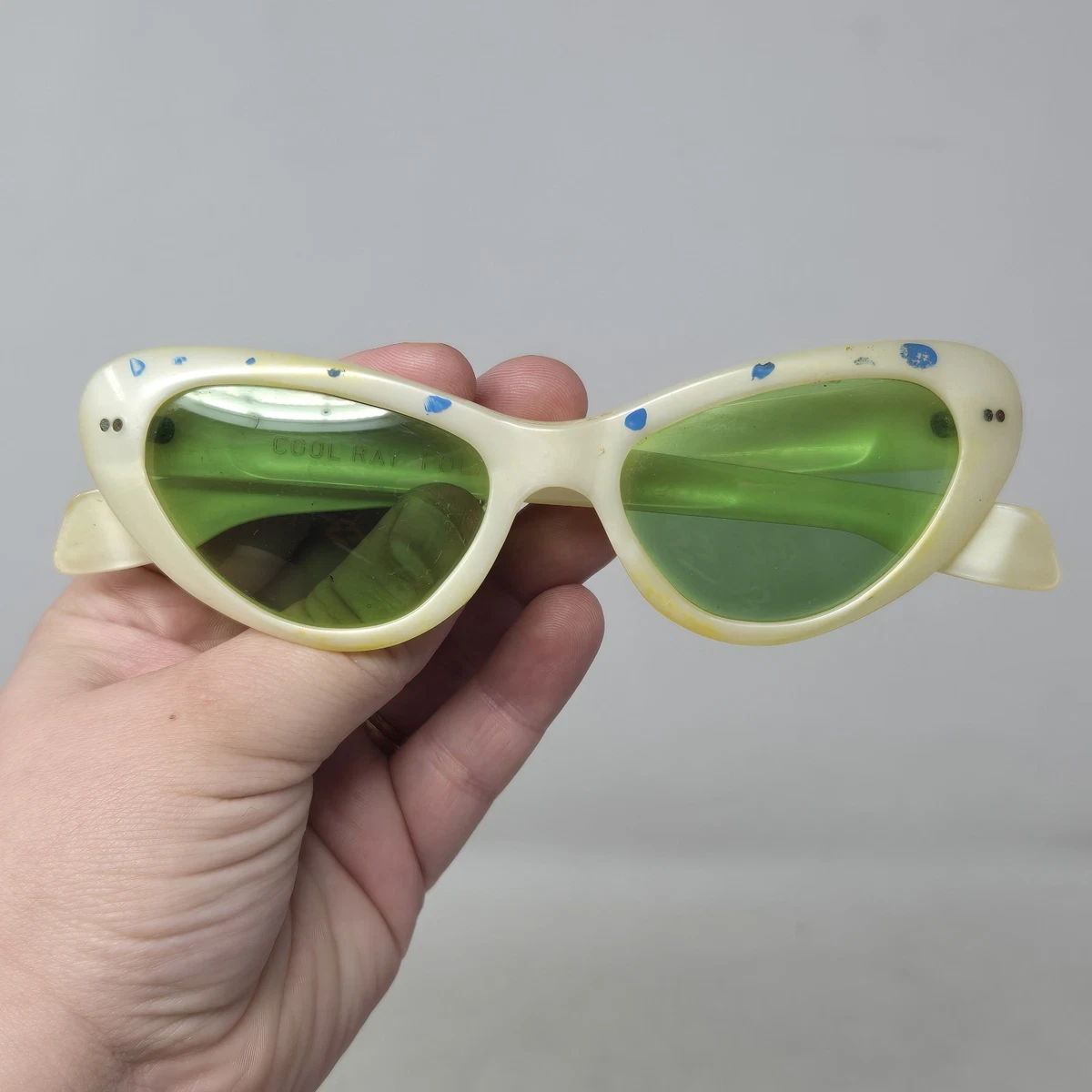 ヴィンテージ ポラロイド製 クールレイ 激レア キャッツアイsc Polaroid Original 1950s Vintage Sunglasses for sale | eBay
