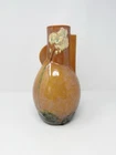 Roseville Pottery Company 1948 Wincraft 284-10 Orange 11” Vase Art Deco Style