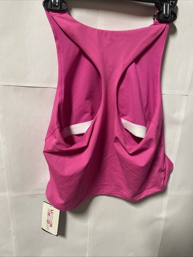 Under Armour Girls' UA Motion Crop Tank, Youth Size XL. - Picture 2 of 2