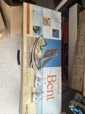 Rare Vintage Billing Boats Wood Kit 702, Coast Boat, Bent - Open Box, Complete