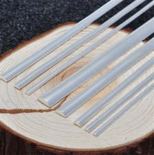 Sterling Silver Half Round Wire 925 Silver Ring Blank Width 3mm 4mm Length 100mm