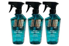 3 PK BOD Man Fragrance Body Spray, Fresh Blue Musk, 8 fl oz