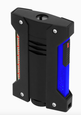 S.T. Dupont Defi Xtreme Torch Lighter, Fluo Blue 021416, 21416 New In Box