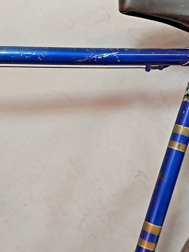 1975 Takara Touring Road Bike 59cm Large Blue Lugged Steel High Flane US Shipper - Picture 21 of 22