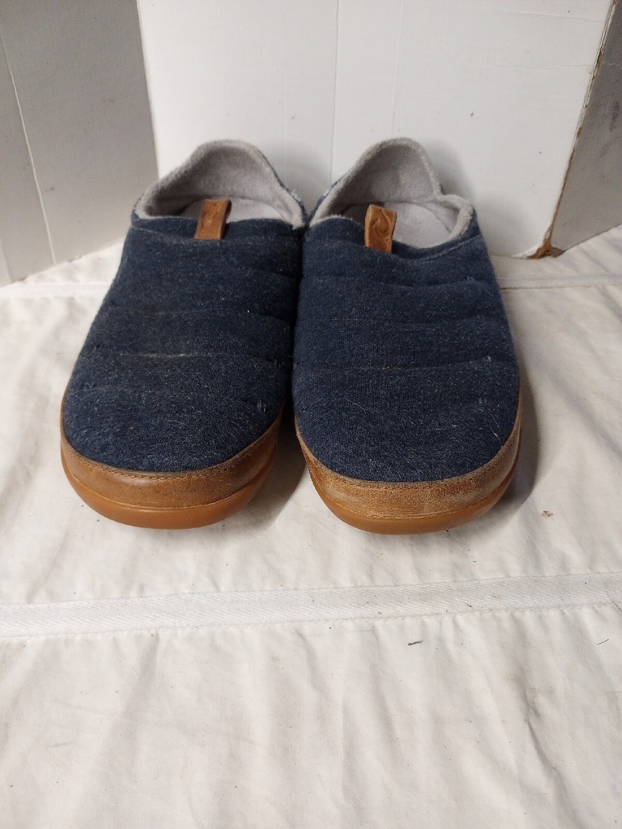 Olukai Mahana Shoes Mens Slippers Blue Slip On Comfort 10451  display picture 1