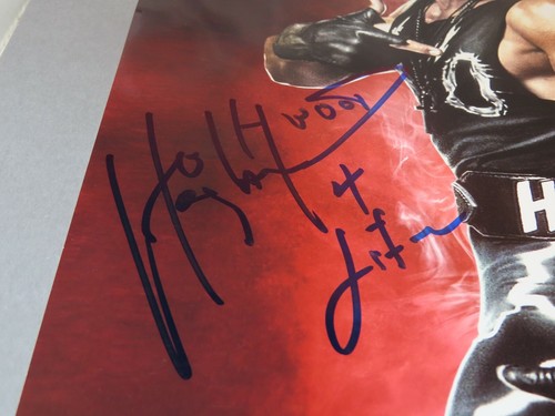 Foto firmada de Hollywood Hulk Hogan 11x14 autografiada de Hulkamania PSA/ADN Certificado de Autenticidad 1A - Imagen 4 de 5