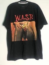 Vintage WASP Band Tour  Rare Nice Print T Shirt EA0178