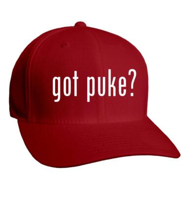 got puke? - Adult Baseball Cap Hat NEW RARE