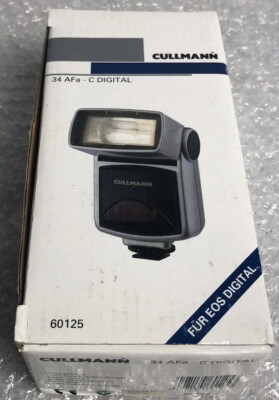   CULLMANN 34 AFa-C Digital Camera Flash for Canon EOS Digital Cameras
