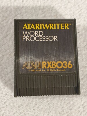 Vintage 1982 ATARIWRITER Word Processor RX8036