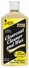 California Custom M Ron Glass Clear coat Cleaner & Wax and Application Pad