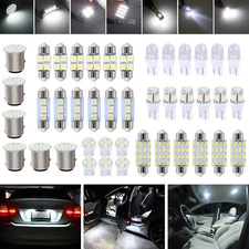 42 License Plate Lamp Bulb Assorted LED Car Interior Inside Light Dome Trunk Map