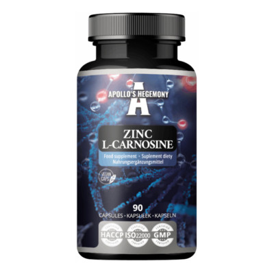 APOLLO'S HEGEMONY Zink L-Carnosin 90 Kaps   Magen, Darm, Immun, Reparatur