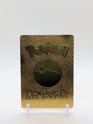 golden back pokemon cards Amazon.com: 55 PCS Gold Packs Rare Cards Deck Box Gold Foil Card for Fans/Kids/Collectors Gifts (No Duplicates) (55 Pcs A) : Toys & Games you may look at the top 3 cards of your deck and attach any number of Metal Energy cards you find there to this Pokmon Venusaur Base Set Black Gold