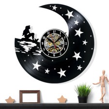 The Little Mermaid Vinyl Record Wall Clock Gift Surprise Ideas Friends Birthdays