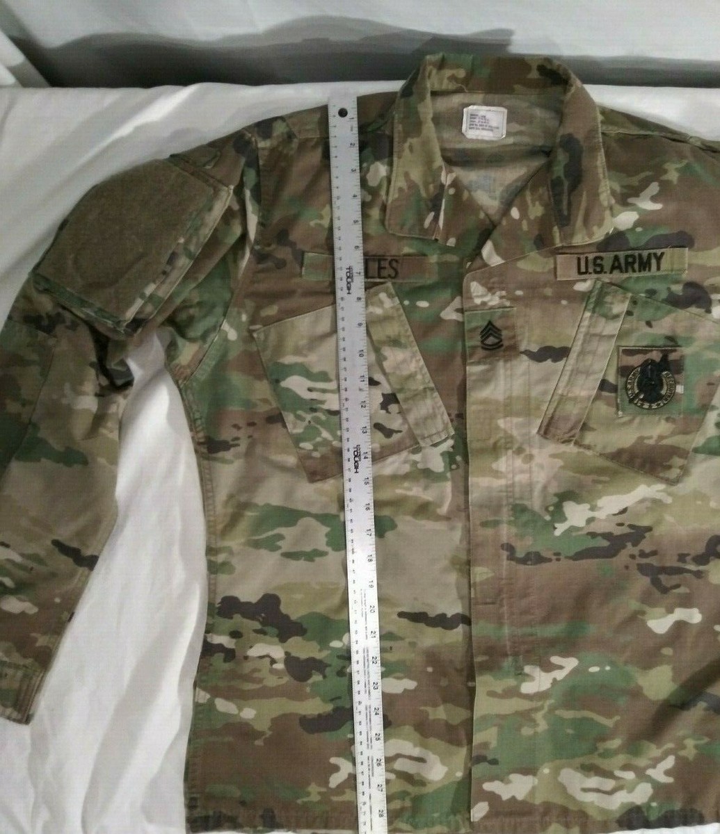 US AIR FORCE ARMY MULTICAM SCORPION OCP JACKETMEDIUM LONG