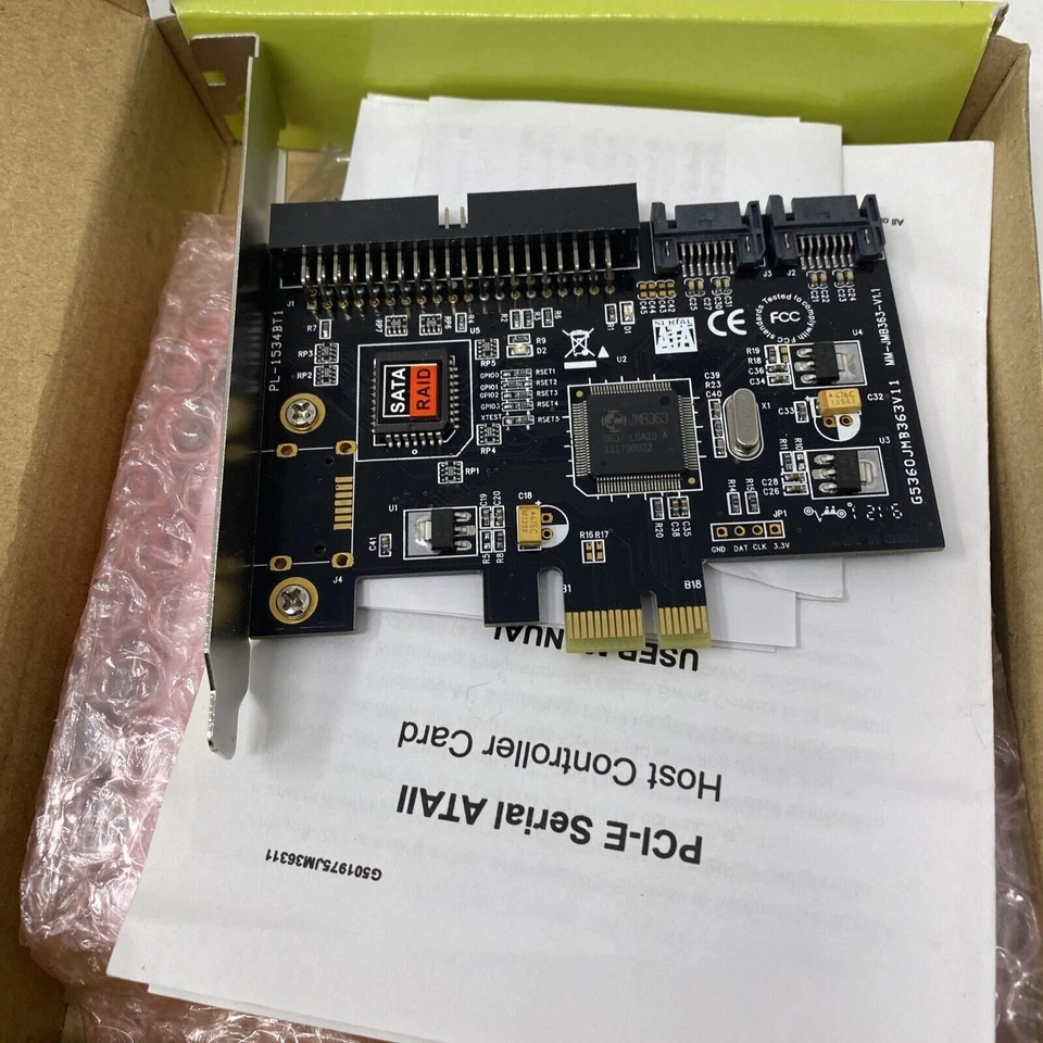 iocrest sy-pex50039 pcie 2x raid card - Image 3 of 3