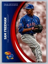 2016 Panini Collegiate Kansas Sam Freeman #15