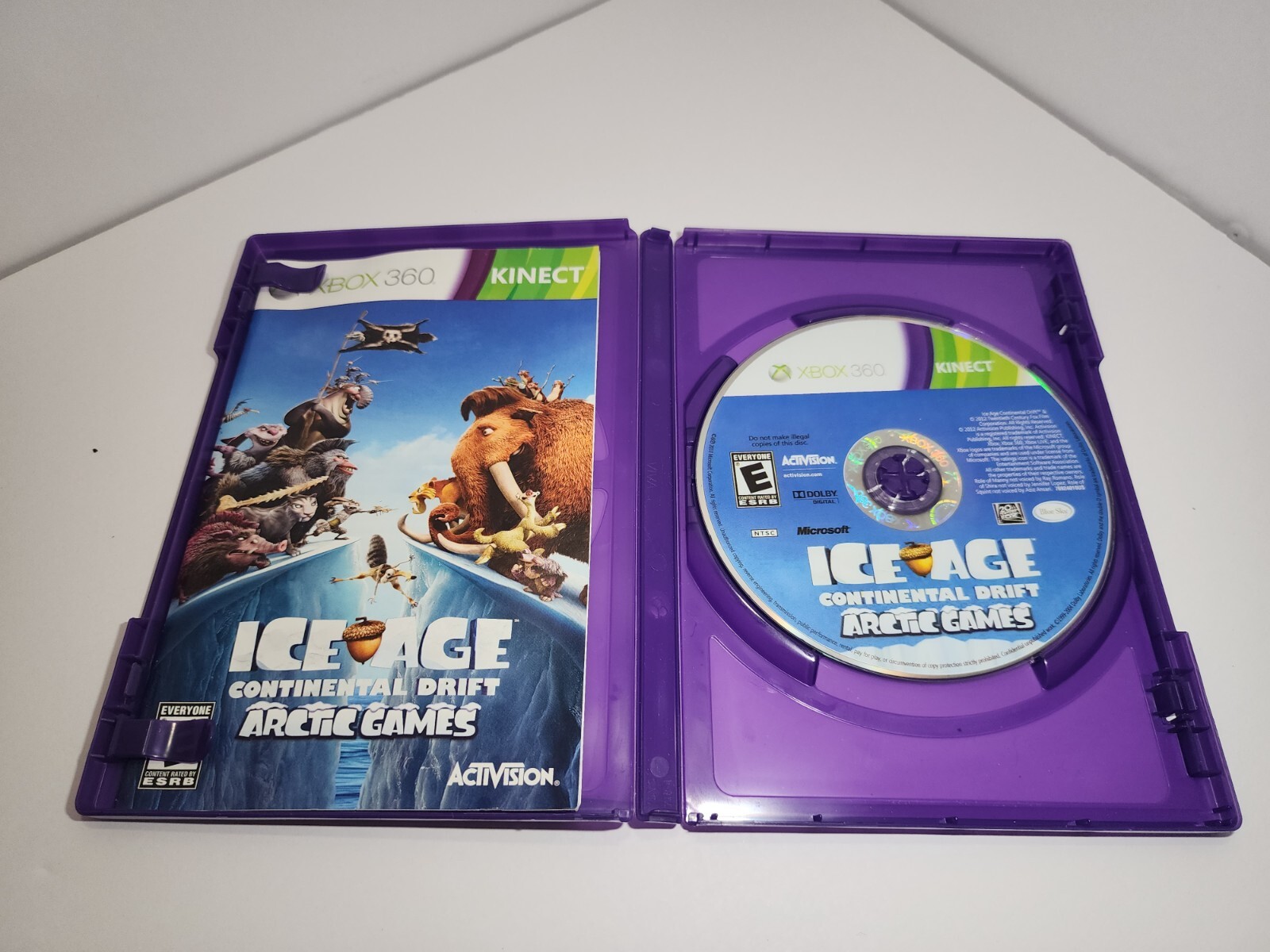 JOGO PARA VIDEO GAME XBOX , ICE AGE CONTINENTAL DRIFT .