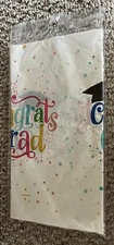 Graduation Tablecovers  (Odd Season Graduations) BNIP Factory Sealed (Set Of 2)