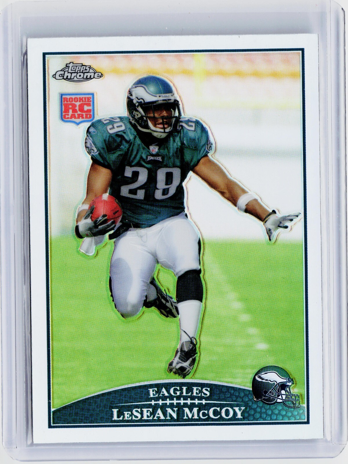2009 TOPPS CHROME REFRACTOR #180 - LESEAN MCCOY RC