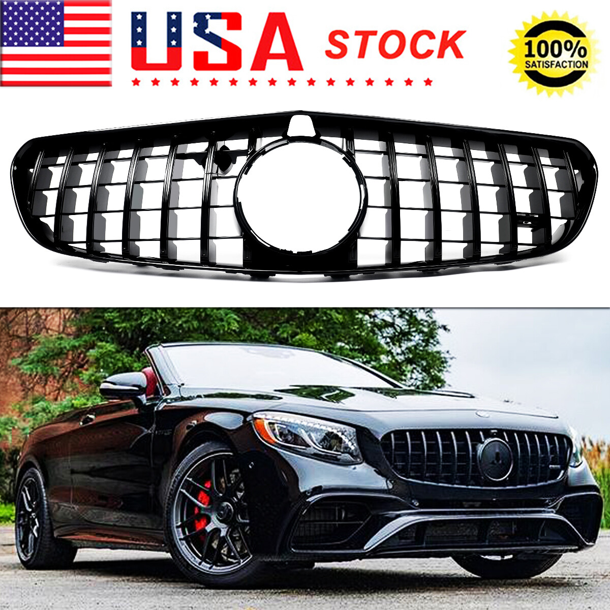 2014-2017 Mercedes-Benz C217 W217 S63 S65 Panamericana GT-R Front 