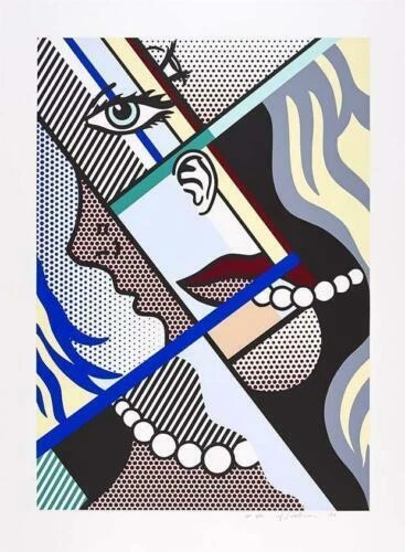 Signierte Roy Lichtenstein Kunstdrucke
