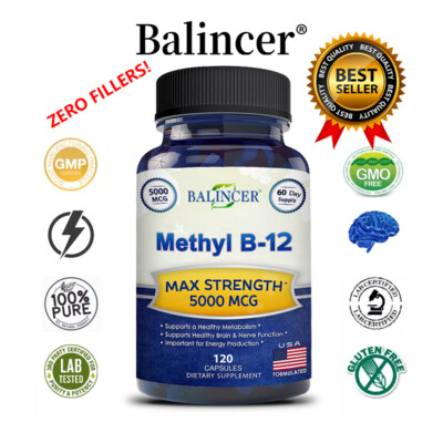 Balincer Methyl B-12 5000mg Supports The Brain and Nervous System