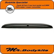 Plastic made M-Tech 2 M2 Style rear boot spoiler for BMW E30 series Coupe/4 Door