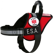 Support Dog Harness ESA Vest Emotional Support Animal Patches ALL ACCESS CANINE  